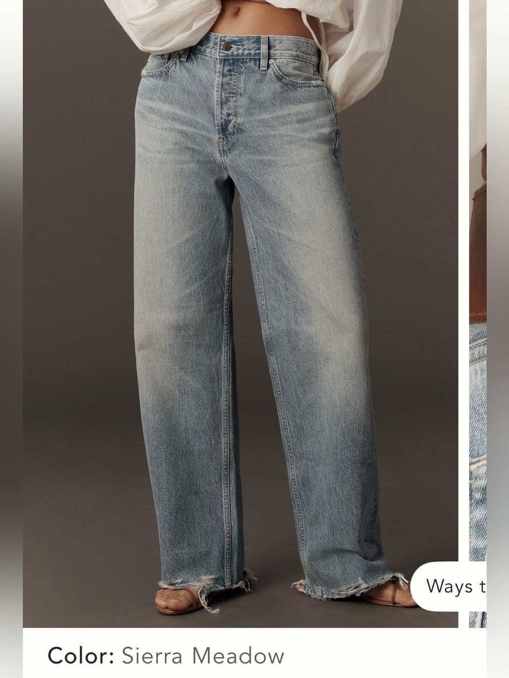 NWT AG Adriano Goldschmied Billie Jeans - Light Blue 28